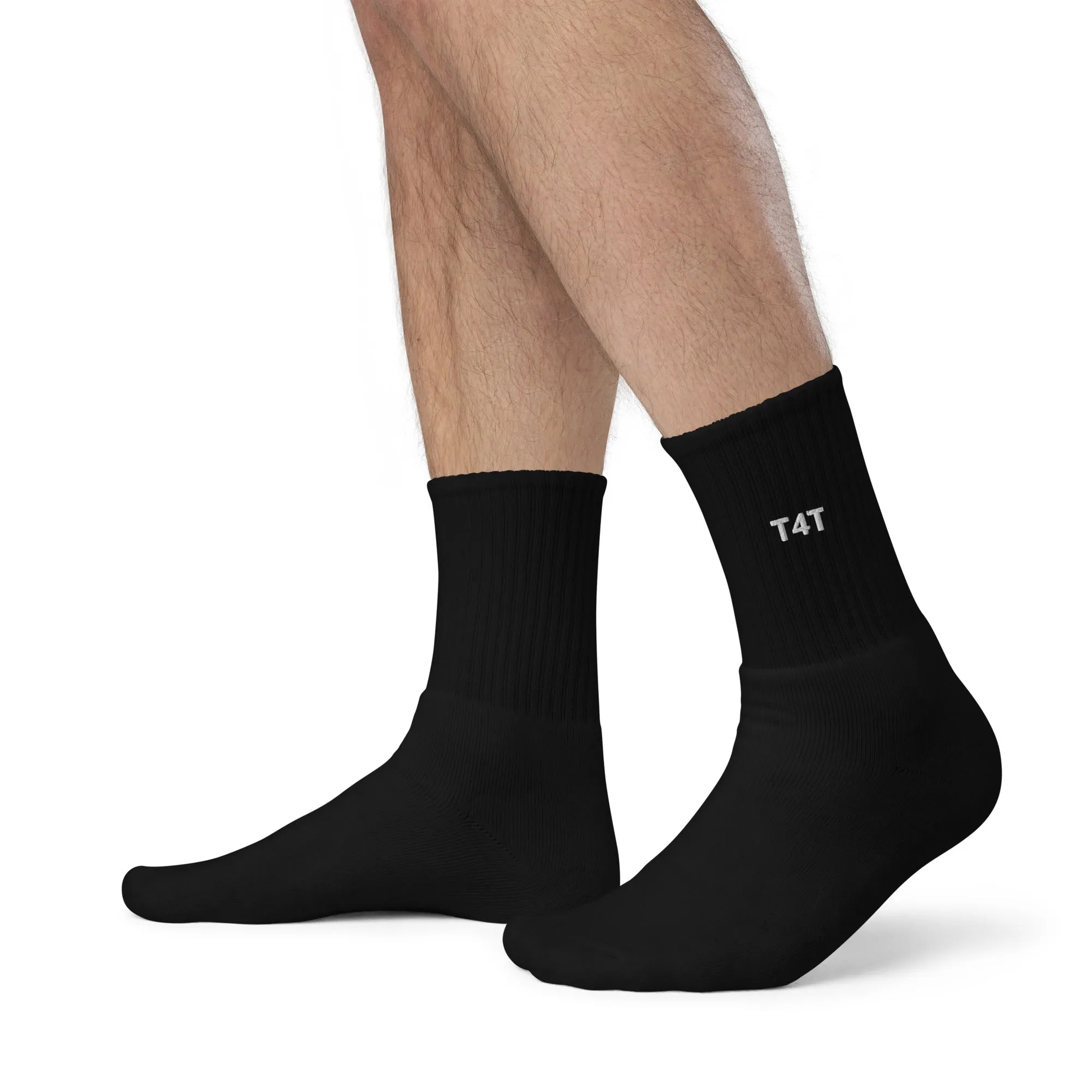 T4T Embroidered Socks