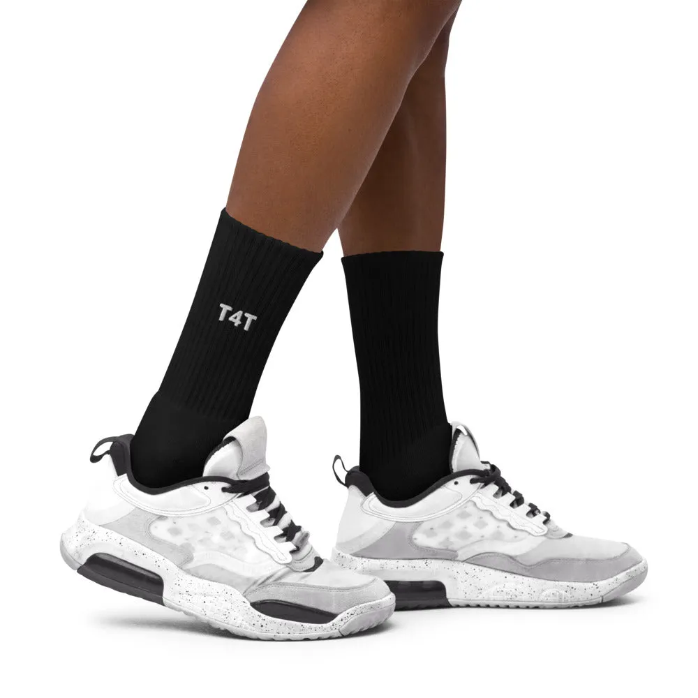 T4T Embroidered Socks