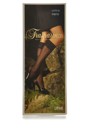 TRASPARENZE GAD LIPARI Black Lace Socks