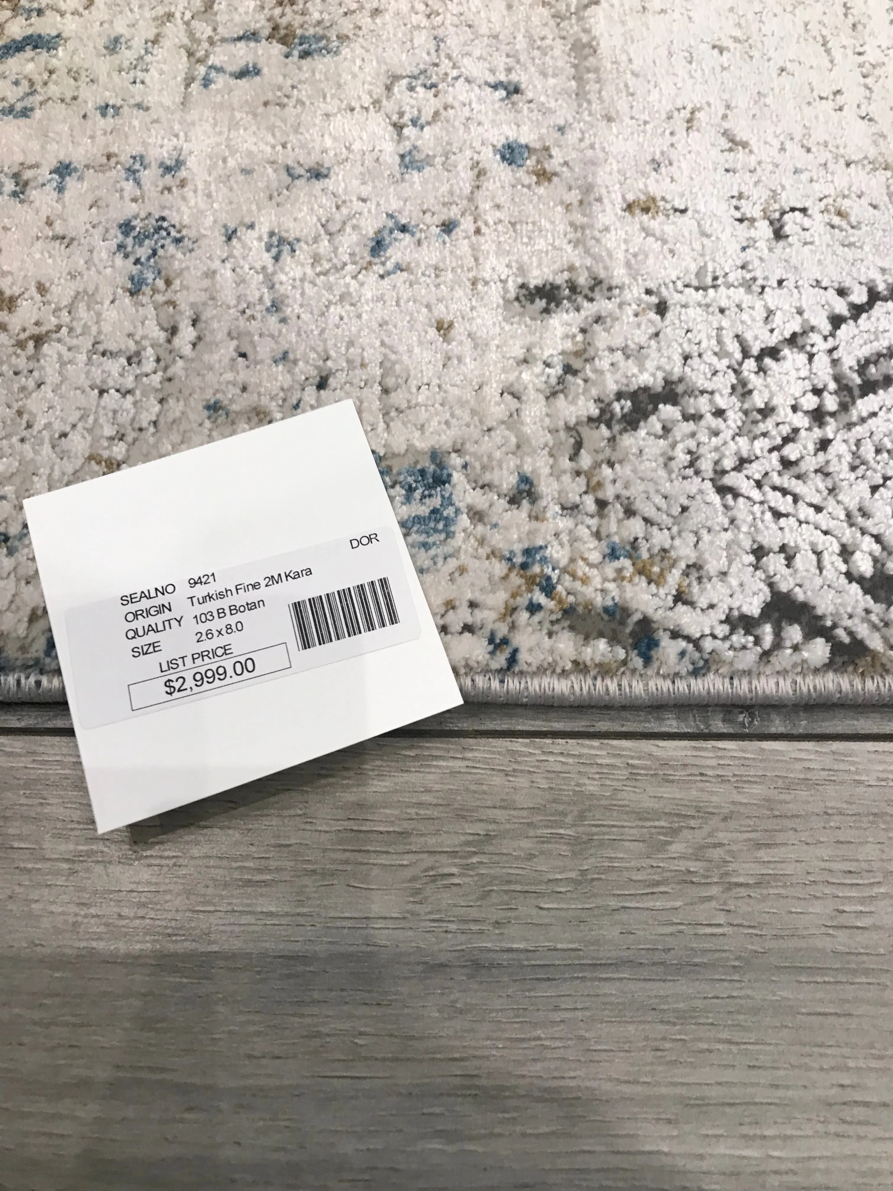 Turkish Fine Luxury 2M Power Loom  3x8