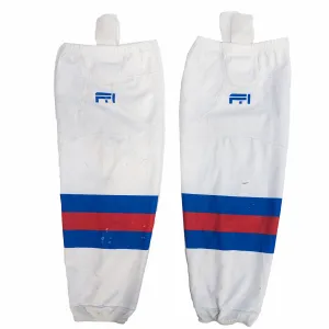 USHL - Used Socks (White/Blue/Red)