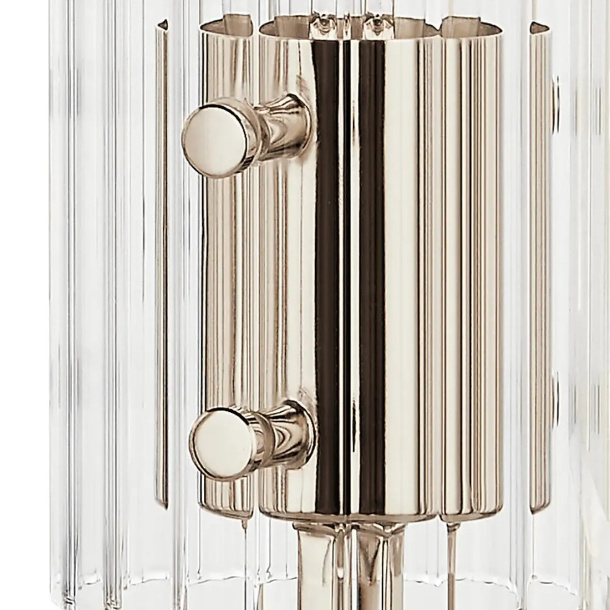 Velestino 40" 8-Light Chandelier, Polished Nickel Finish