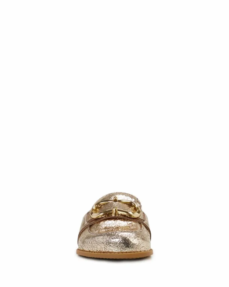 Vince Camuto JUNNIE GOLD/CRACKLED TEXTURE METALLIC