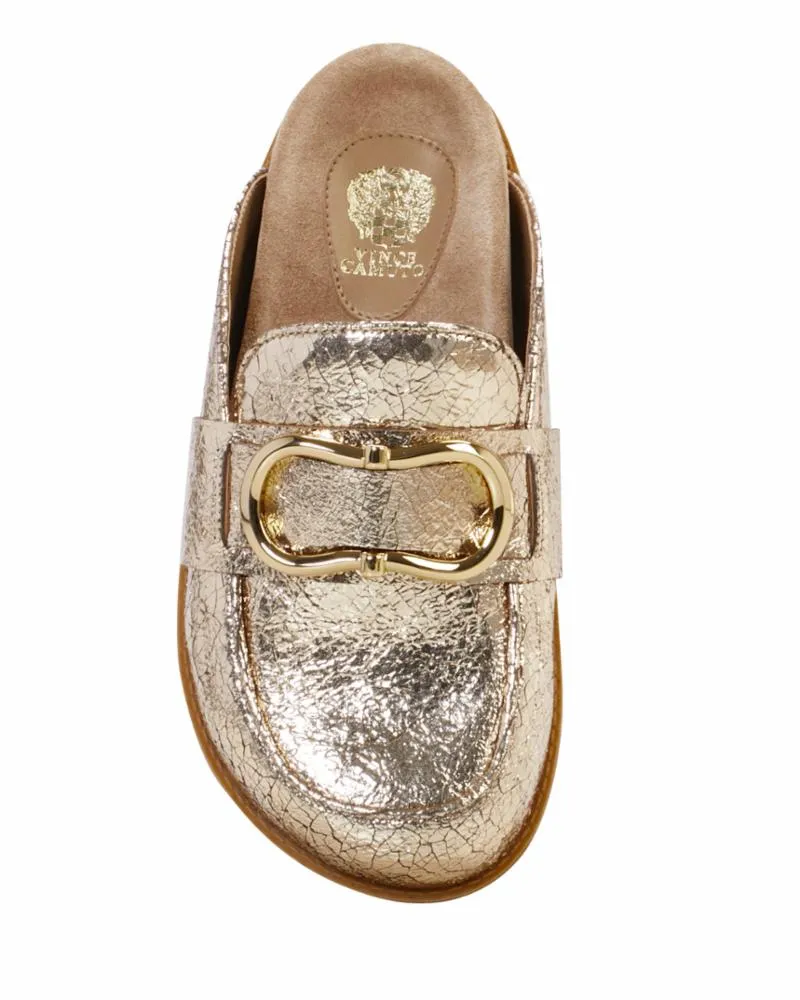 Vince Camuto JUNNIE GOLD/CRACKLED TEXTURE METALLIC