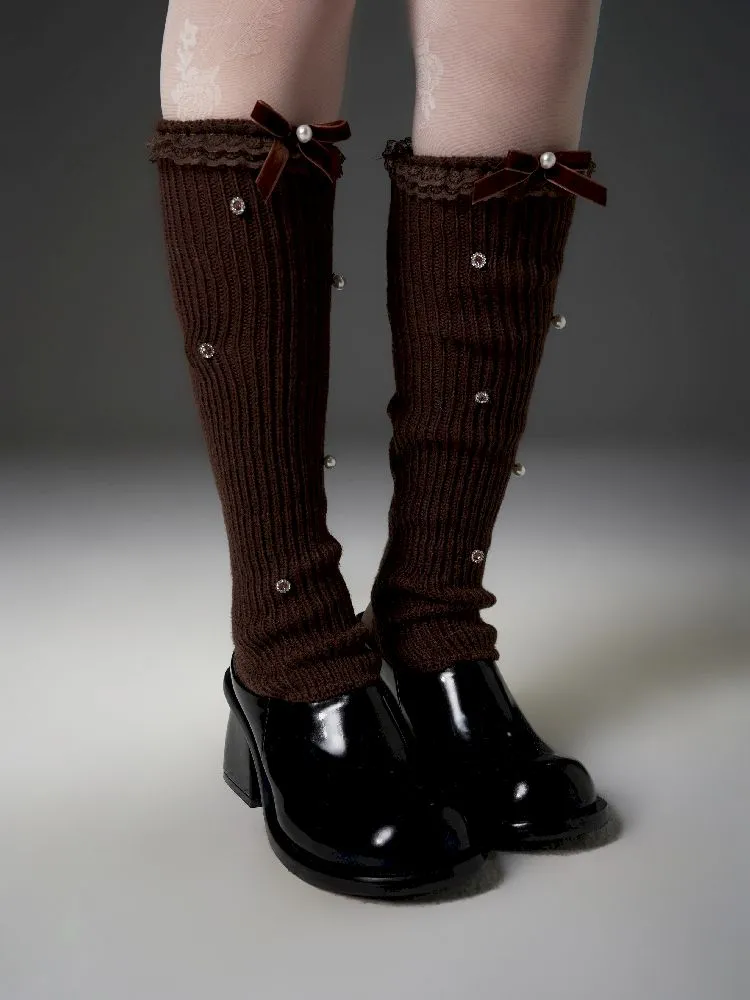 Warm knitted socks sock covers【s0000005335】