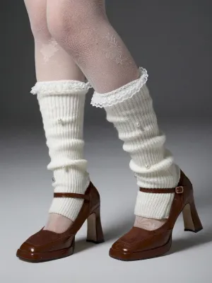 Warm knitted socks sock covers【s0000005335】