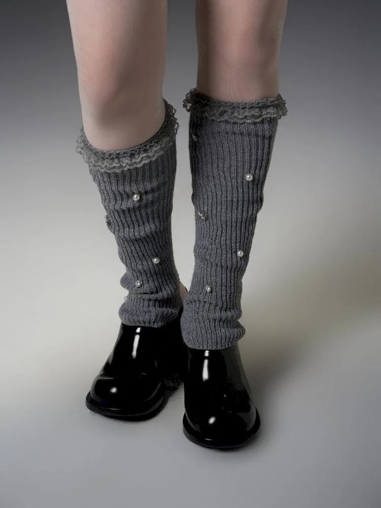 Warm knitted socks sock covers【s0000005335】