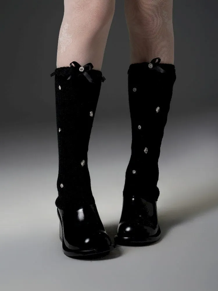 Warm knitted socks sock covers【s0000005335】