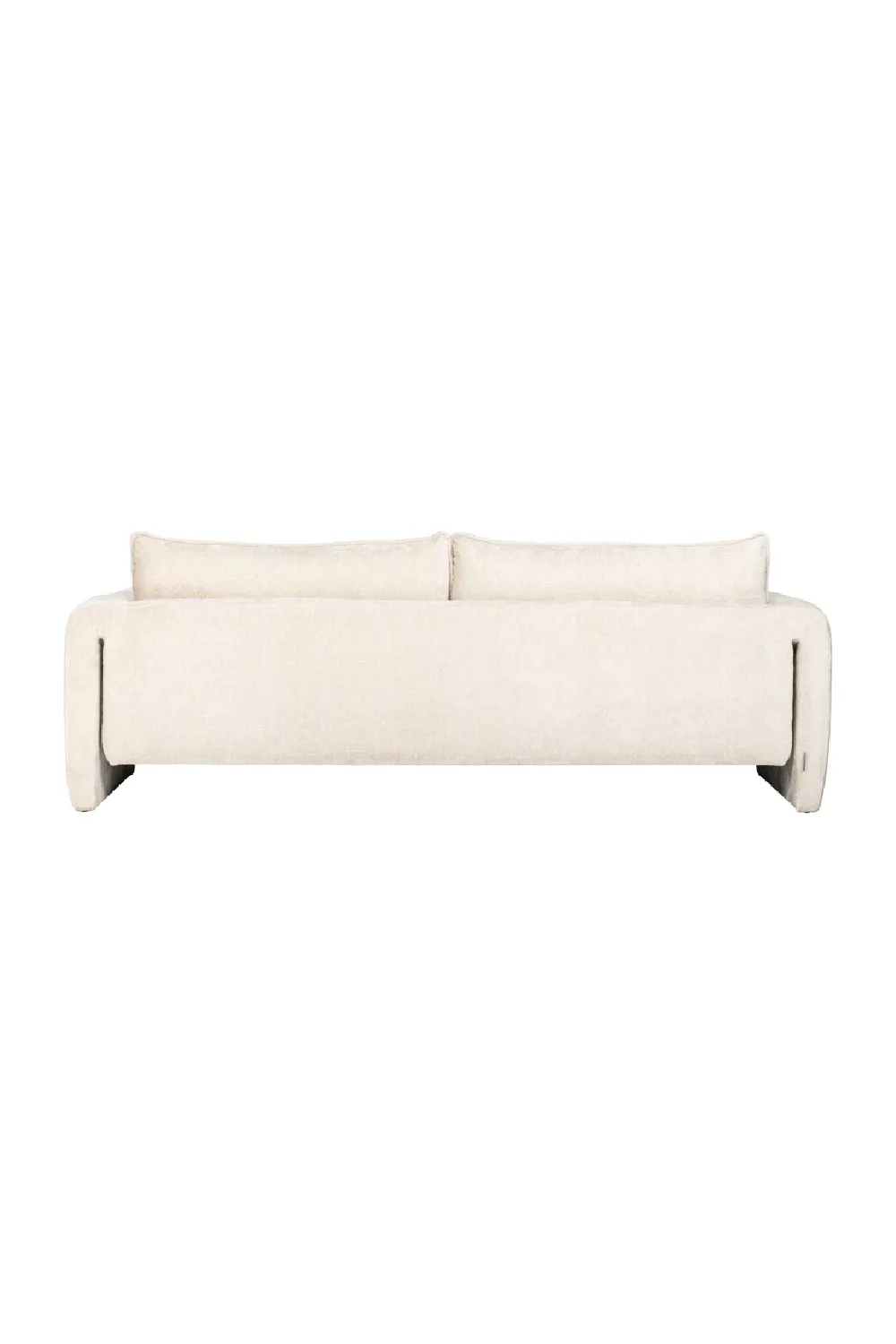 White Chenille Modern Sofa | OROA Sandro