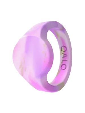 Women’s Natural Stone Signet Silicone Ring