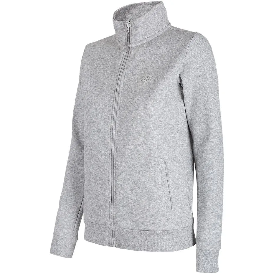 Women's Sweatshirt 4F Cool Light Gray H4l22 Bld351 27M M