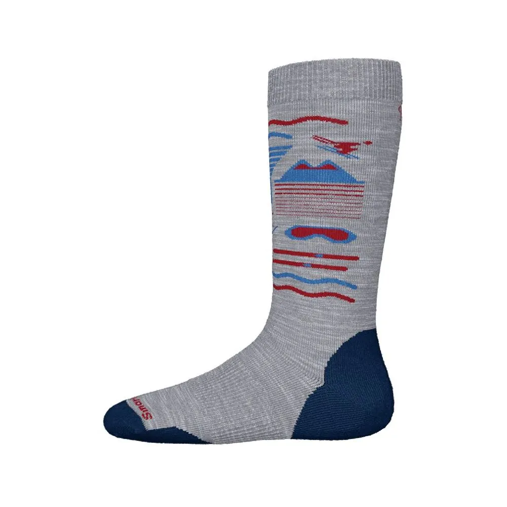 Youth Socks Smartwool Full Cushion OTC - Light gray